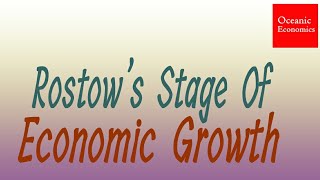 Rostows Stage Of Economic Growthin hindi [upl. by Brigitte]