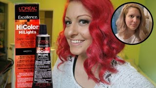 DYING MY BLONDE HAIR RED  The Barker Bunch [upl. by Yahs]