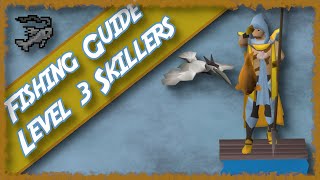 OSRS  1  99 Fishing Guide  Level 3 Skillers [upl. by Nnylav689]