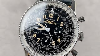 Breitling Navitimer Ref 806 1959 ReEdition Limited Edition AB0910371B1X1 Breitling Watch Review [upl. by Beverlie]