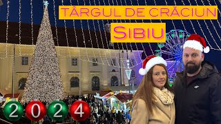 Târgul de Crăciun din SIBIU 2024 🎄 [upl. by Llenrrad]