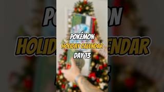 DAY 13  OPENING POKÉMON 2024 ADVENT CALENDAR ❄️ pokemon adventcalendar opening asmr shorts [upl. by Esinev]