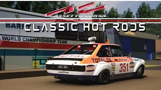 Assetto Corsa MK2 Escort Classic Hot Rod In Depth Look And Racing [upl. by Ahseinaj]