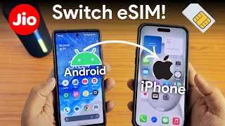 How to Switch Jio eSIM from Android to an iPhone  How to transfer jio esim from android to iphone [upl. by Peregrine204]