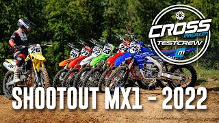 TEST SHOOTOUT MX1  2022 [upl. by Angle]