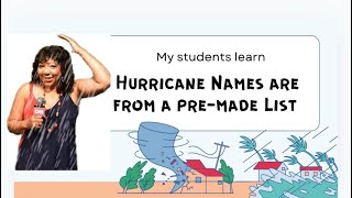 Hurricanes names are from a premade list [upl. by Arlina]