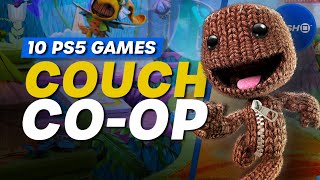 Top 10 Best Couch CoOp Games On PS5  PlayStation 5 [upl. by Mihsah]