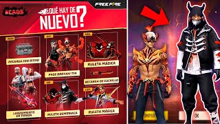 🔥AGENDA SEMANAL de FREE FIRE ASI FUNCIONA RULETA DEMONIACA LANZAMIENTO EN TIENDA PATRONES RULETA 🤯 [upl. by Wagstaff499]