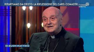 Il Card Angelo Comastri ospite a Di Buon Mattino [upl. by Shoifet]