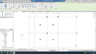 Revit Tutorial Quickly Place Columns Using Grids and Shortcuts [upl. by Malkah]