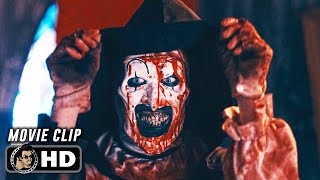 TERRIFIER 2  Art VS Sienna Part One 2022 Movie CLIP HD [upl. by Verbenia]