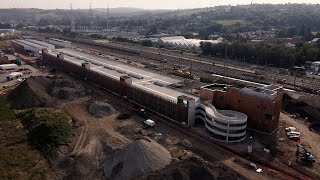 Tram En Commun S627  retour sur la construction du CDMR de Bressoux [upl. by Yrahca260]