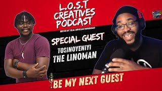 LOST CREATIVES PODCASTEpisode 8 with special guest Tosin Oyeniyi [upl. by Lotson]