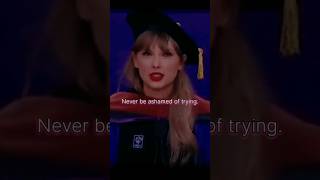 Never Ashamed of Trying  Taylor Swift taylorswift motivation ytshorts [upl. by Riccardo]