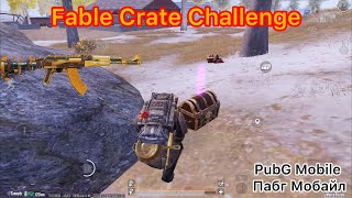 Fable crate challenge🔥Pubg MobileMetro Royale SAMSUNGA7A8J2J3J4J5J6J7XS [upl. by Ailaza]