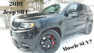 2019 Jeep Grand Cherokee SRT  A Muscle SUV [upl. by Anirahc]