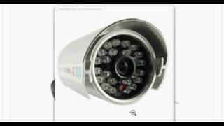 22 US IR Video Security Camera  Color CCD Surveillance Camera PAL 1st Shopping Channel [upl. by Ahsyek]