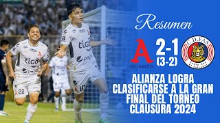 Resumen Alianza 21 FAS  Semifinales Vuelta  Clausura 2024 [upl. by Philemon]