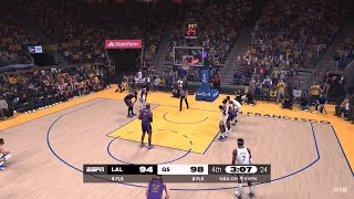 LAKERS vs WARRIORS FULL GAME HIGHLIGHTS  October 5 2024  2024 NBA Pre Season Highlights 2K25 [upl. by Lynnell]