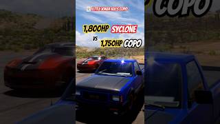 🃏1800HP Syclone Vs 1750HP Copo Camaro Drag Race [upl. by Araihc]