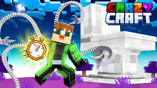 CRAZYCRAFT  ZAMAN HIZLANDIRICI ve KLOZET [upl. by Atelahs]