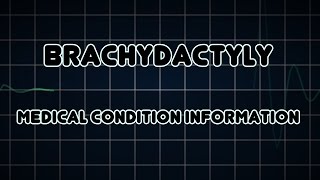 Brachydactyly Medical Condition [upl. by Caton]