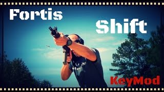 Fortis SHIFT AR15 Short Angled Grip KeyMod Version Review HD [upl. by Nerhe]