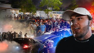 Police Raid Our INSANE Car Meet Troy Candy brings GTO [upl. by Dennis]