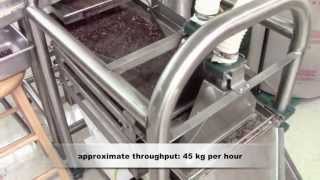 Winn45 Cocoa Bean Winnower with Infeed System [upl. by Annis815]