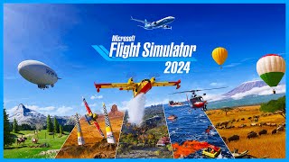 MSFS2024 Release  First Looks Career Mode  Sim Exploration [upl. by Airitak]