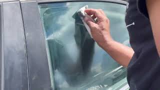 How to remove clear coat overspray from windows [upl. by Rahsab]