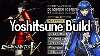 Amazing Crit Machine Best Yoshitsune Build amp Guide  SMT V [upl. by Gudrun96]