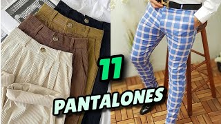 📛CONOCE los 11✅ tipos de PANTALONES para hombres 《y para que estilos vienen mejor》 [upl. by Jard]