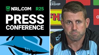 Cronulla Sharks Press Conference  Round 25 2021  Telstra Premiership  NRL [upl. by Cuthburt]