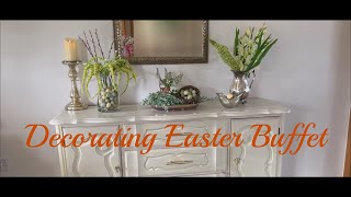 Decorating The Buffet For Easter [upl. by Jun]