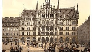 München um 1900  Fotografische Reise in alte Zeiten  Munich  ミュンヘン [upl. by Assirim]