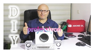 Kendi Projeksiyon Cihazını Yap  How to Make a Projector [upl. by Sato]