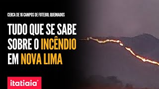 FOGO NA MG30 EM NOVA LIMA NA GRANDE BH QUEIMOU CERCA DE 16 CAMPOS DE FUTEBOL [upl. by Verina]