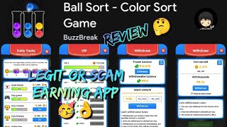 Ball Sort Review  Legit or Scam Earning App [upl. by Meerek]