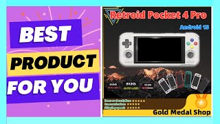 Retroid Pocket 4 Pro Handheld Game Console [upl. by Arracahs]