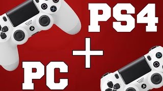 How To Connect A PS4 Controller To PC FastestEasiest Way 2017 [upl. by Kasevich460]