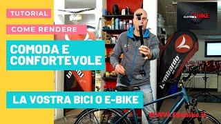 Come rendere più comoda la vostra Bici con il reggisella ammortizzato [upl. by Dnumde]