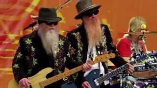 ZZ Top Live at Crossroads Eric Clapton Guitar Festival 2010 [upl. by Atiroc443]