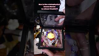 How to Use a Mystical Incense Burner to Attract Wealthmysticism incense relaxing wealth [upl. by Ekenna195]