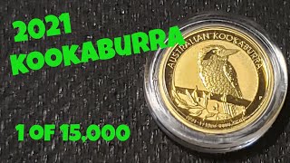 2021 Gold 110 oz Kookaburra [upl. by Lambert]