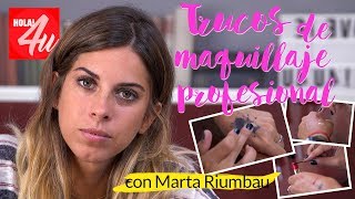 TRUCOS DE MAQUILLAJE PROFESIONAL ¡mezcla productos  Con Marta Riumbau [upl. by Irotal]