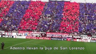 coro San Lorenzo  Dicen que ser de Boca es un sentimiento [upl. by Ssepmet686]