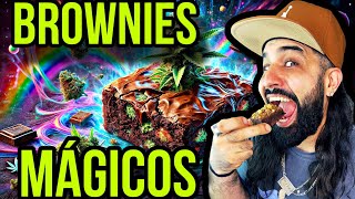 La mejor receta de BROWNIES MAGICOS [upl. by Bonnice]