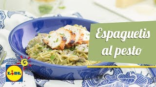 Espaguetis al Pesto con Pollo Braseado  Recetas Hoy Cocinamos [upl. by Ariella]