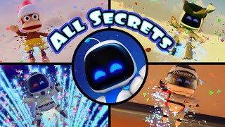 Astros Playroom New DLC  All Secret Hidden Bots amp Artifacts PS5 [upl. by Izak]